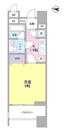 ロネスタR文京護国寺の物件間取画像